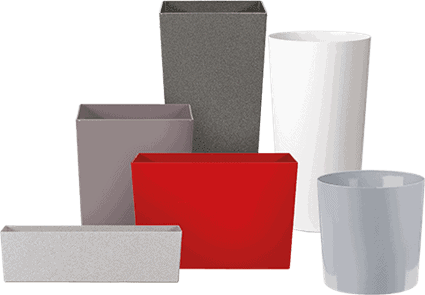 Recycled Plant Pot Rise Collection